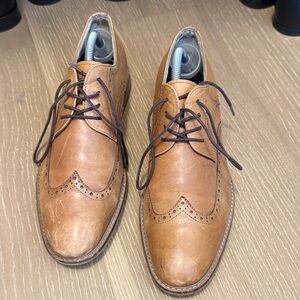 Aldo Brown Leather Men's Derbys
